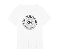 West Highland Way Scotland Great Hikes T-Shirt, Women's Plus, White, 2X