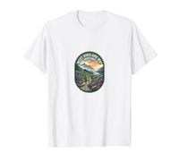 West Highland Way Scotland Walking Trail Outdoor Value Graphic T-Shirt, Men, White, M