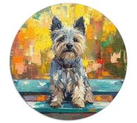 West Highland White Terrier 1000 Piece Jigsaw Puzzle For Adults Challenging Game Stress Relief Puzzle Cultivate The Spirit of Teamwork for Family Decorations 1000pcs (67.5x67.5cm)
