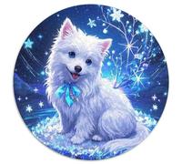 West Highland White Terrier 1000 Pieces Animal Jigsaw Puzzles Colourful Beautiful Decoration for Adults And Kids 1000pcs (67.5x67.5cm)