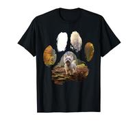 West Highland White Terrier Westie Mountain Paw Design Dog T-Shirt