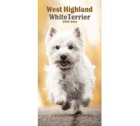 West Highland White Terriers Slim Diary 2026