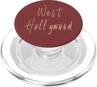 West Hollywood California Vintage elegant design PopSockets PopGrip for MagSafe