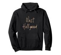 West Hollywood California Vintage elegant design Pullover Hoodie