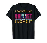 West Indies Cricket Fan Tee - I Don't Like Cricket I Love It T-Shirt