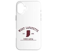 West Lafayette Indiana Est. 1868 Vintage Case for iPhone 16 Plus