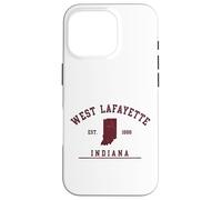 West Lafayette Indiana Est. 1868 Vintage Case for iPhone 16 Pro