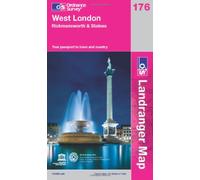 West London, Rickmansworth & Staines (OS Landranger Map): Sheet 176