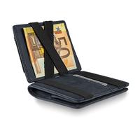WEST - Magic Wallet with Large Coin Compartment, blue, Klassiker, Classic