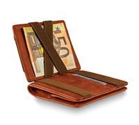 WEST - Magic Wallet with Large Coin Compartment, ruby, Klassiker, Classic