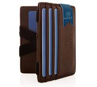 West - Men's Credit Card Holder with Coin Purse + Gift Box - Super Durable Compact RFID Men's Wallet - Credit Card Holder