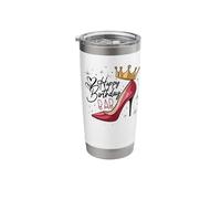 West Midlands Birmingham Dialect Glam Happy Birthday BAB Stainless Steel Insulated Tumbler