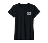 West Midlands Birmingham Fire Rescue Service Firefighter T-Shirt, Women, Black, 3X-Large