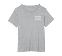 West Midlands Birmingham Fire Rescue Service Firefighter T-Shirt, Women's Plus, Heather Grey, 3X