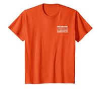 West Midlands Birmingham Fire Rescue Service Firefighter T-Shirt, Youth, Orange, 3T