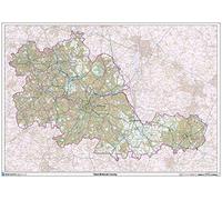 West Midlands County Map-Paper