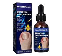 WEST&MONTH 10ml Nail Care Oil for Paronychia Treatment, Nourishing Repair for Hands & Feet, 1 Set