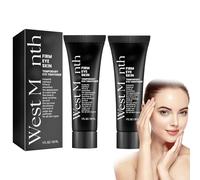 West Month Firm Eye Cream, Instant Firmx Eye Tightener, Anti-aging Eye Cream Reduce Eye Bags, Fade Fine Lines, Bright and Tight, Instant Firm Eye Cream for Reduce Eye Bags (2 PCS)
