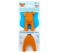 WEST PAW Toppl Stopper 2 Pack Tangerine