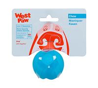 WEST PAW Zogoflex Jive Ball Dog Chew Toy - Bouncing Toys for Dogs, Fetch, Catch, Chewing, Play - Floatable, Recyclable Balls - Latex-Free, Non-Toxic, Dishwasher Safe Dog Toy