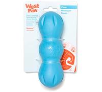 WEST PAW Zogoflex Rumpus Dog Chew Toy for Aggressive Chewers, Medium Aqua Blue
