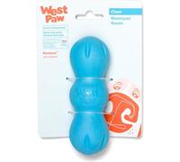 West Paw Zogoflex Rumpus Dog Chew Toy for Aggressive Chewers, Small Blue