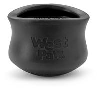 WEST PAW Zogoflex Toppl Interactive Treat Dispensing Dog Puzzle Play Toy, 100% Guaranteed Tough, It Floats!, Made in USA, Large, Black