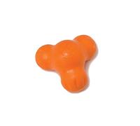 WEST PAW Zogoflex Tux Treat Dispensing Dog Chew Toy - Interactive Chew Toys for Dogs - Hold Kibble, Treats (Tangerine, Large)