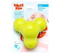 WEST PAW Zogoflex Tux Treat Dispensing Dog Chew Toy - Interactive Chew Toys for Dogs - Hold Kibble, Treats (Granny Smith Green, Large)