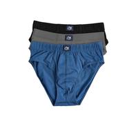 West Ridge Men’s Pack Of 3 Cotton Rich Classic Briefs - Stretchy, Supportive & Comfortable Underwear For Men - Fly Front Multipack, Assorted, M
