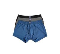 West Ridge Men’s Pack Of 3 Soft Cotton-Rich Trunks - Stretchy, Supportive & Comfortable Underwear For Men - Fly Front Multipack, Assorted, L