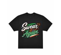 West Side Pop Music Life Oversized Tee Swear It Again Uptown Girl | Music-inspired oversized T-shirt for women with colourful graphics, ideal for concerts, festivals And parties outfits.
