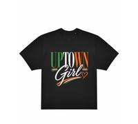 West Side Pop Music Life Oversized Tee Swear It Again Uptown Girl | Music-inspired oversized T-shirt for women with colourful graphics, ideal for concerts, festivals And parties outfits.