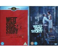 WEST SIDE STORY 1-2 COMPLETE COLLECTION / 1. ORIGINAL 1961 MOVIE (10 OSCARS) / 2. STEVEN SPIELBERG MODERN REMAKE = ULTIMATE 2x DVD UK SET