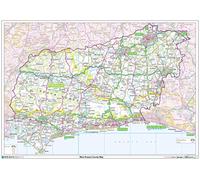 West Sussex County Map-Paper