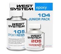 WEST SYSTEM 104 Epoxy Junior Pack - 105 Resin (500g) & 205 Hardener (100g)