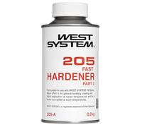WEST SYSTEM 205 Fast Hardener 200ml - Use with WEST SYSTEM 105 Epoxy Resin for Fibreglass & Wood, Metal, Glass Repair - Pair with Filler & Mixer Accessories - Ideal for Marine, & DIY Applications