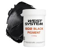 West System 502 Black Pigment Paste for Epoxy Resin - 125g Tub