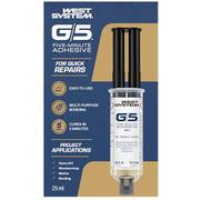 WEST SYSTEM G/5 5 Minute Epoxy Glue Syringe - Strong Instant Adhesive Resin for Metal, Wood & More - 2 Part Epoxy Resin for Quick Repairs - Great for Small fixes at Home, on the Boat & More