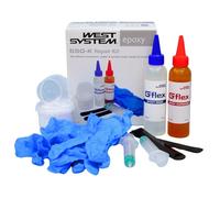 WEST SYSTEM G/flex 650-K Two Part Epoxy Glue Repair Kit - Heavy Duty High Strength Adhesive Pack, Glue for Plastic, Metal, Wood, Ceramic - for DIY Projects, Boat & Marine Repair