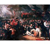west The Death of Nelson Art Poster Print A4