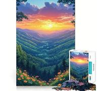 WEST VIRGINIA Adults 1000 Pieces Puzzle Mental Fun Game Advanced Laser Cutting Tech Amusing Challenge for Waiting Time (38x52cm)