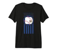West Virginia Baseball Team Player Born Raised WV State Flag Premium T-Shirt