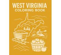 West Virginia Coloring Book (Explore and Color the U.S.A.)