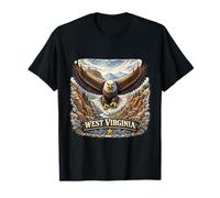 West Virginia Eagle Mountain Wilderness Pride Art T-Shirt
