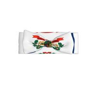 West Virginia Flag Baby Bow Headband for Girls - Soft & Stretchy Polyester Infant Headband, Perfect for Newborns, 0-6 Months, Baby Gift, Photo Prop