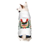 West Virginia Flag Dog Hoodie â€“ Soft & Breathable Polyester Pet Clothes for Small, Medium, and Large Dogs