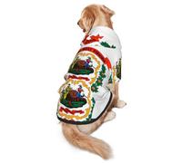 West Virginia Flag Dog Hoodie for Medium and Large Dogs â€“ Soft Polyester Pet Clothes, Suitable for All Seasons