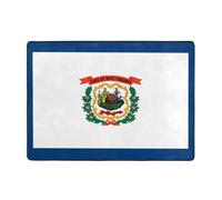 West Virginia Flag Flannel Floor mat (80x58 inches), Bedroom Carpet, Living Room and Study Decoration mat