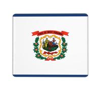 West Virginia Flag Multi Size Mouse pad for Office, Study & Play-Mousepad with Strong Adhesion and Thick Comfortable Surface